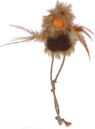 Kerbl Pet Katzenspielzeug Safari Wildvogel aus Polyester in Braun – Bild 1 von 3