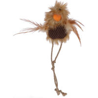 Produktbild von Kerbl Pet Katzenspielzeug Safari Wildvogel aus Polyester in Braun