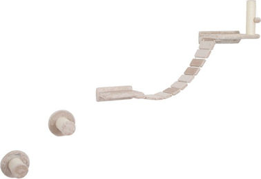 Kerbl Pet Kletterwand Matterhorn Katzen Kletterlandschaft mit Kratzsäule aus Sisal beige 6-teiliges Set - 1 Stk. – Bild 1 von 2