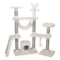 Produktbild von Kerbl Pet Kratzbaum Creativ Adventure für Katzen in Beige/Grau mit Sisal Höhe 150cm