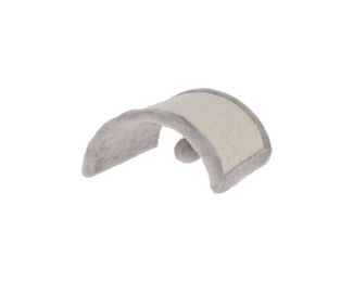 Kerbl Pet Kratzbaum Half Moon für Katzen aus Sisal in Grau – Bild 1 von 4