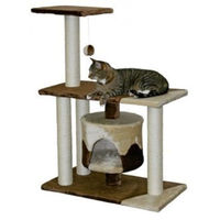 Produktbild von Kerbl Pet Kratzbaum Jade Pro für Kitten Braun Beige mit Sisal