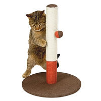 Produktbild von Kerbl Pet Kratzbaum Opal Basic für Katzen in Rot/Braun mit Sisal 37x37x50cm