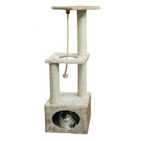 Produktbild von Kerbl Pet Kratzbaum Platin Pro für Katzen in Beige mit Sisal