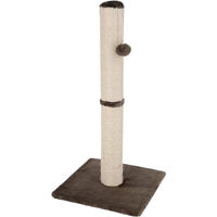 Produktbild von Kerbl Pet Kratzsäule Opal Maxi für Katzen Grau mit Sisal 38x38x78cm - 1 Stk.