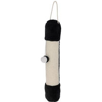 Produktbild von Kerbl Pet Kratzsäule Sisal Weiß/Schwarz Ø 10 cm 54 cm