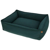 Produktbild von Kerbl Pet Kuschelbett Oliver Hundebett aus Polyester in Grün 110x85 cm