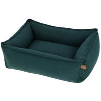 Produktbild von Kerbl Pet Kuschelbett Oliver Hundebett aus Polyester in Grün 70x60x24 cm