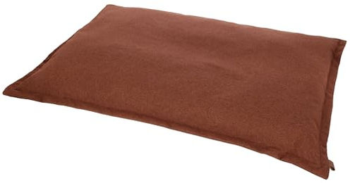 Kerbl Pet Kuschelbett Oliver Hundekissen aus Polyester in Orange und Braun 120x80x18 cm – Bild 1 von 5