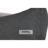 Produktbild von Kerbl Pet Kuschelbett Platin Ortho Hundebett Grau Polyester mit OEKO-TEX Standard 100 für Senioren Hund in Größe Groß