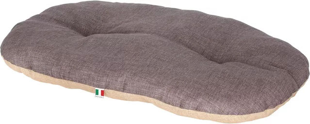 Kerbl Pet Liegekissen Loneta Hundekissen aus Baumwolle Beige Grau 58x43cm – Bild 1 von 4