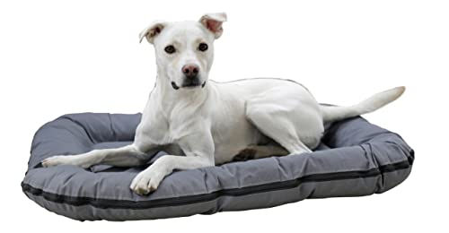 Kerbl Pet Liegekissen Oxford Place für Hunde grau 100x70x15 cm – Bild 1 von 1
