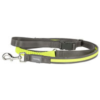 Produktbild von Kerbl Pet Light & Reflex Jogging- und Führleine 25mm x 250cm Gelb - 250 cm