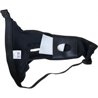 Produktbild von Kerbl Pet Luxus Schutzhose für Hündinnen aus Baumwolle Schwarz Bauchumfang 46-52cm