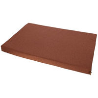Produktbild von Kerbl Pet Memory Foam Hundematratze Oliver für Hunde in Rostfarben 115x75x8 cm