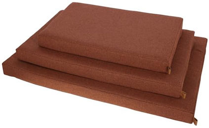Kerbl Pet Memory Foam Hundematratze Oliver für Hunde in Rostfarben 80x50x8 cm – Bild 1 von 6