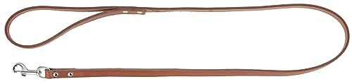 Kerbl Pet Mexica Hundeleine aus Leder in Taupe 100 cm - 100 cm – Bild 1 von 3