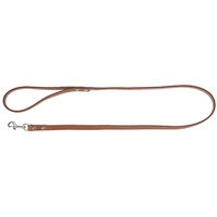 Produktbild von Kerbl Pet Mexica Hundeleine aus Leder in Taupe 100 cm - 100 cm