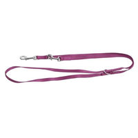 Produktbild von Kerbl Pet Miami Führleine für Hunde aus Nylon in Lila mit 3 verstellbaren Längen von 107 cm bis 180 cm und wasserabweisender Eigenschaft - 2 m