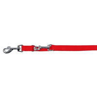 Produktbild von Kerbl Pet Miami Hundeführleine aus Nylon in Rot, wasserabweisend, 200 cm - 200 cm