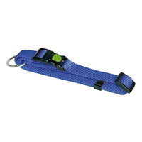 Produktbild von Kerbl Pet Miami Hundehalsband aus Nylon in Blau, wasserabweisend, verstellbar 30-45cm, Breite 15mm