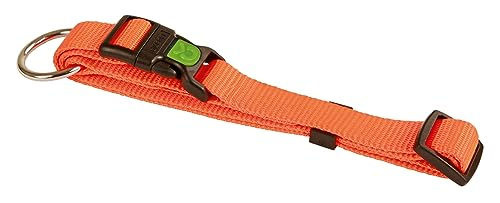 Kerbl Pet Miami Hundehalsband aus Nylon in Orange, wasserabweisend, 20mm - 1 Stk. – Bild 1 von 2