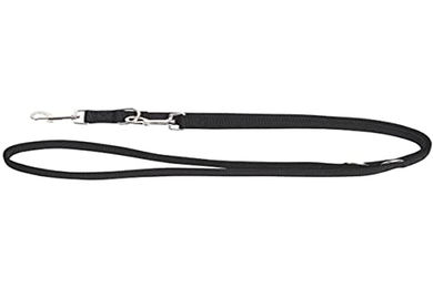 Kerbl Pet Miami Plus Führleine für Hunde aus Nylon in Schwarz mit wasserabweisender Beschichtung 200cm - 2 m – Bild 1 von 5