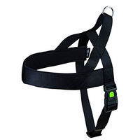 Produktbild von Kerbl Pet Miami Plus Hundegeschirr aus Nylon wasserabweisend Schwarz 70-90cm - 1 Stk.