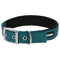 Produktbild von Kerbl Pet Miami Plus Hundehalsband aus Nylon in Türkis Blau wasserabweisend 45-53 cm