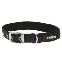 Produktbild von Kerbl Pet Miami Plus Hundehalsband aus Nylon mit Softeinlage wasserabweisend schwarz 45-53 cm