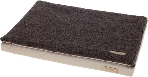 Kerbl Pet Multifunktionsmatratze Hundematte mit Memory Foam für alle Altersstufen in Beige Braun Grau – Bild 1 von 6