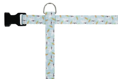 Produktbild von Kerbl Pet Nagergeschirr mit 120cm Leine aus Polyester in Blau Größe M - 120 cm
