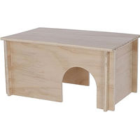 Produktbild von Kerbl Pet Nagerhaus aus Holz für Nager 38 x 23 x 19 cm