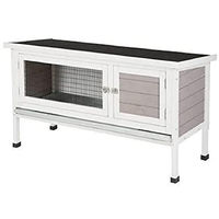 Produktbild von Kerbl Pet Nagerhaus Freddy Kleintierstall aus Holz für Kaninchen und Meerschweinchen 116x45x62cm