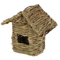 Produktbild von Kerbl Pet Nistkasten Futterhaus aus Naturholz für Wildvögel Braun
