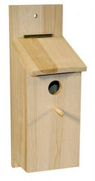 Kerbl Pet Nistkasten Selbstbauset aus Holz für Meisen und Wildvögel Natur Braun - 1 Stk. – Bild 1 von 3