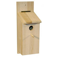 Produktbild von Kerbl Pet Nistkasten Selbstbauset aus Holz für Meisen und Wildvögel Natur Braun - 1 Stk.