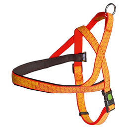 Kerbl Pet Norwegergeschirr reflektierend aus Nylon Orange 25mm x 80-100cm - 0,167 kg – Bild 1 von 3