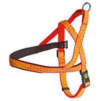 Produktbild von Kerbl Pet Norwegergeschirr reflektierend aus Nylon Orange 25mm x 80-100cm - 0,167 kg
