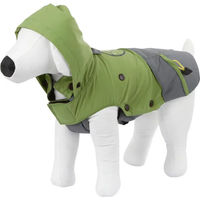 Produktbild von Kerbl Pet Outdoor Hundemantel Vancouver Fleece wasserabweisend grün grau Größe L - 1 Stk.