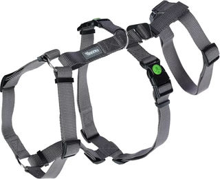 Kerbl Pet Panikgeschirr Hundegeschirr für erwachsene Hunde Grau Wasserabweisend aus Nylon – Bild 1 von 7