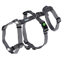 Produktbild von Kerbl Pet Panikgeschirr Hundegeschirr Grau Nylon Wasserabweisend Halsumfang 38-52cm