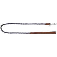 Produktbild von Kerbl Pet Phoenix Hundeleine aus Kunstleder Blau 100 cm - 100 cm