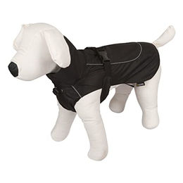 Kerbl Pet Regenmantel Forks für Hunde Schwarz Größe L aus Polyester wasserabweisend – Bild 1 von 9