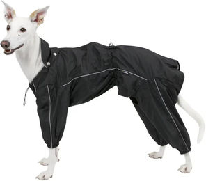 Kerbl Pet Regenmantel Manchester für Hunde, schwarz, Größe M, wasserdicht, Polyester - 1 Stk. – Bild 1 von 4