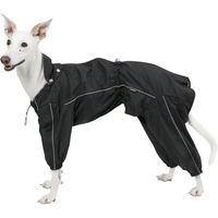 Produktbild von Kerbl Pet Regenmantel Manchester für Hunde, schwarz, Größe M, wasserdicht, Polyester - 1 Stk.