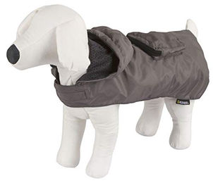 Kerbl Pet Regenmantel Seattle grau Größe L 45cm – Bild 1 von 3
