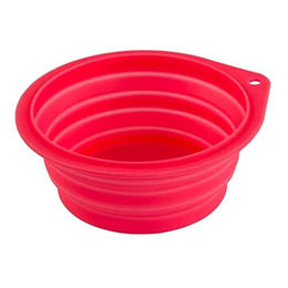 Kerbl Pet Silikon Reisenapf faltbar 500ml Himbeer - 500 ml – Bild 1 von 5