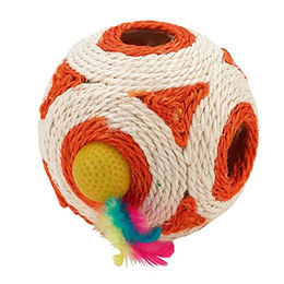 Kerbl Pet Sisalball für Katzen bunt – Bild 1 von 2