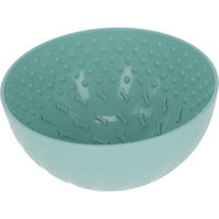 Produktbild von Kerbl Pet Slow Feeder Schlecknapf aus Kunststoff in Türkis Ø 20,5 x L 11 cm